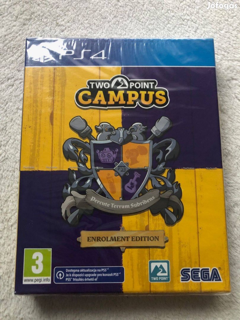 Új bontatlan Two Point Campus Ps4 Playstation 4 játék