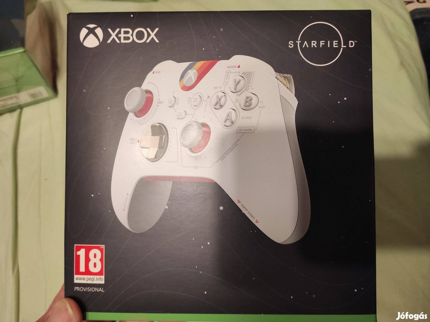 Új bontatlan Xbox Seriers Starfield kontroller 2025.07.25.-ig garancia