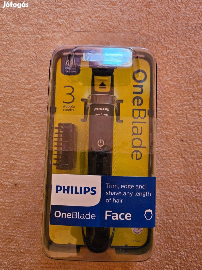 Új,bontatlan ajándékba kapott Philips One Blade QP2520/20 !