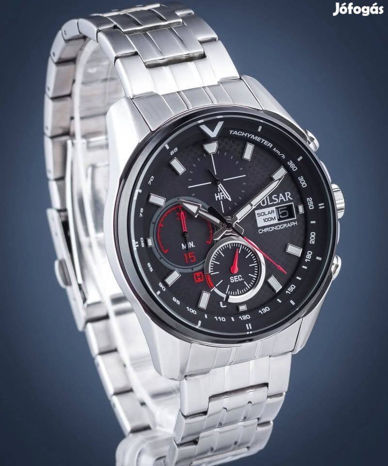 Új bontatlan fóliás Pulsar Accelerator PZ6027X1 Solar férfi karóra