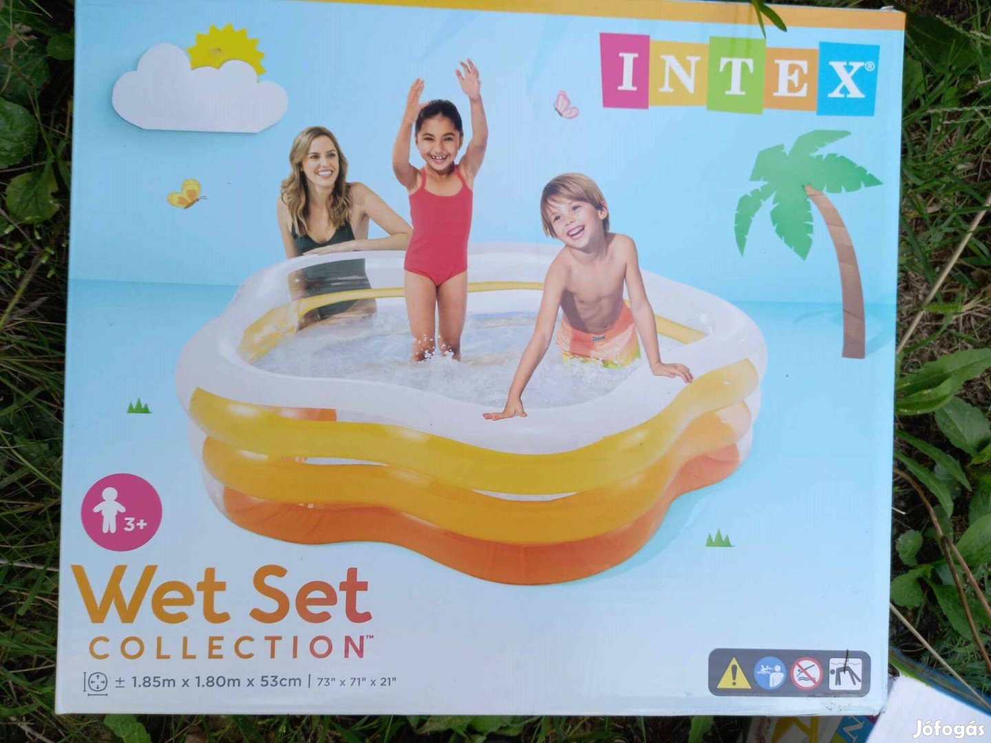 Új bontatlan intex Summer Colors gyerek medence, baba pancsoló