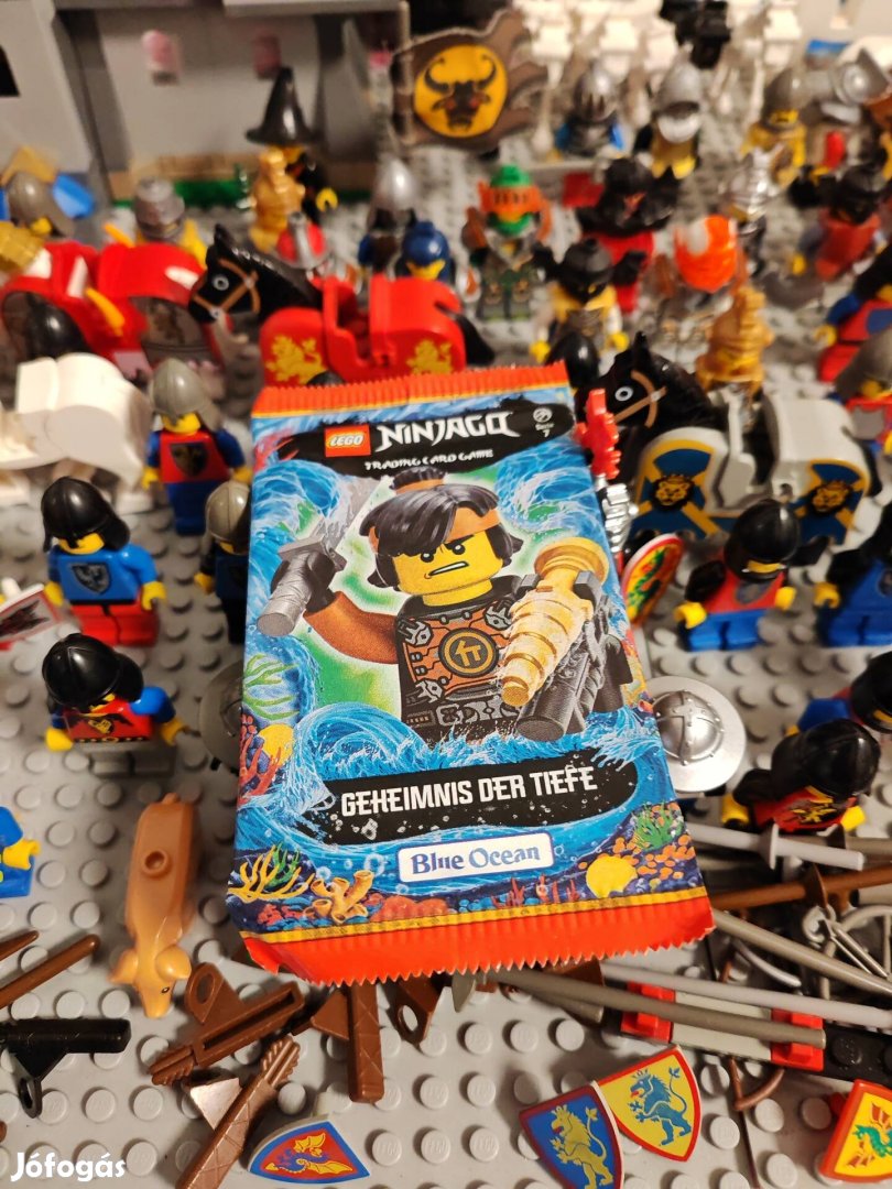 Új bontatlan ninjago kártya csomag series 7 