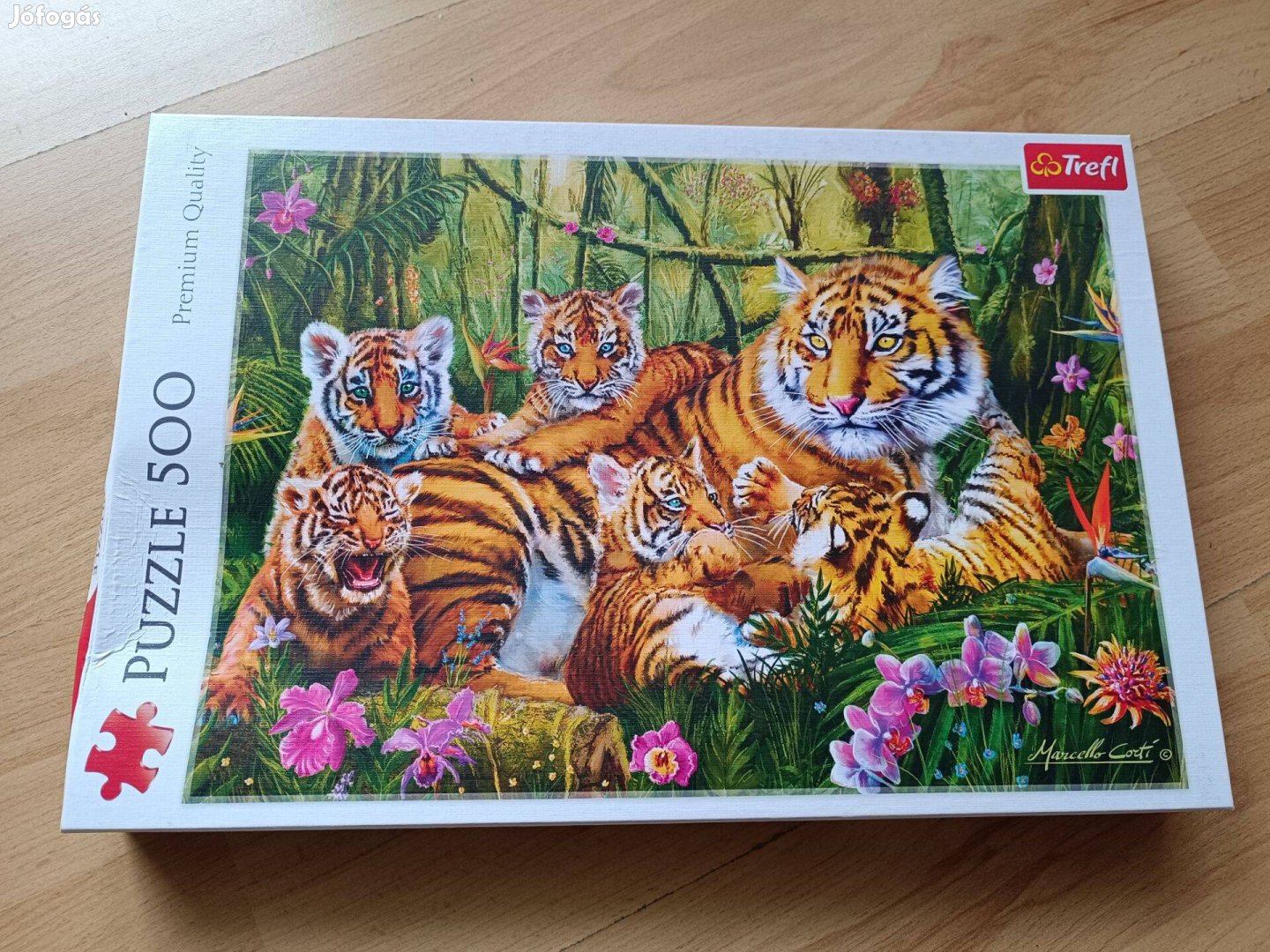 Új bontatlan tigris puzzle eladó