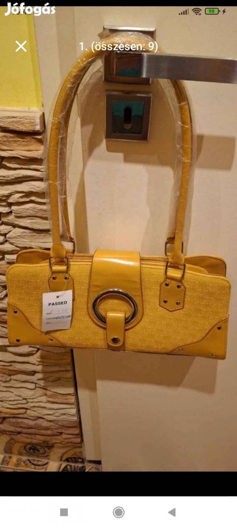 Új bőr kézitáska