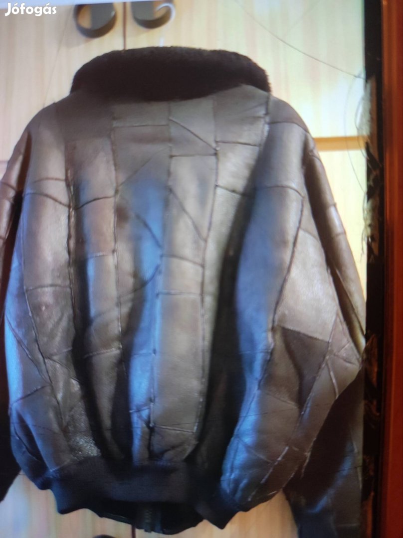 Új bőrkabát, dzseki, könnyű meleg!