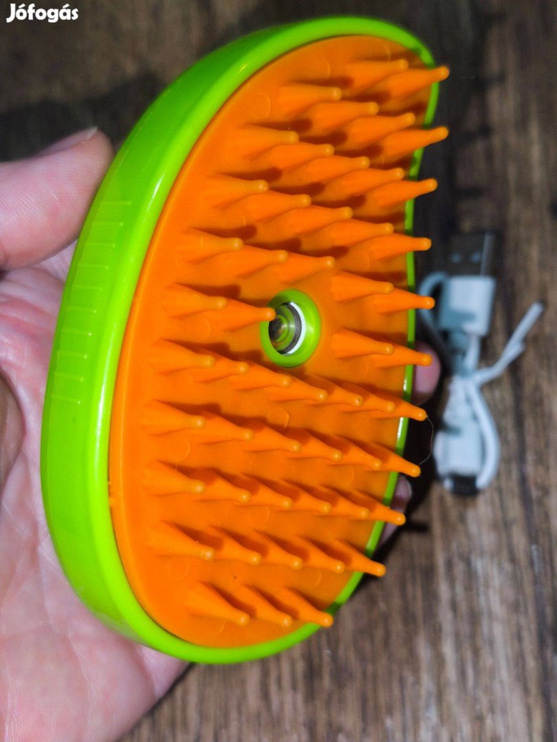 Új cica kutya kisállat szilikon párásító szőr fésű kefe -