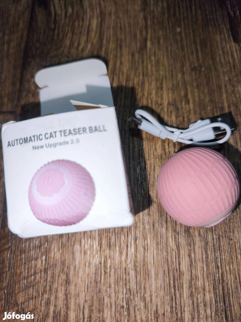 Új cica macska interaktív játék - önguruló labda