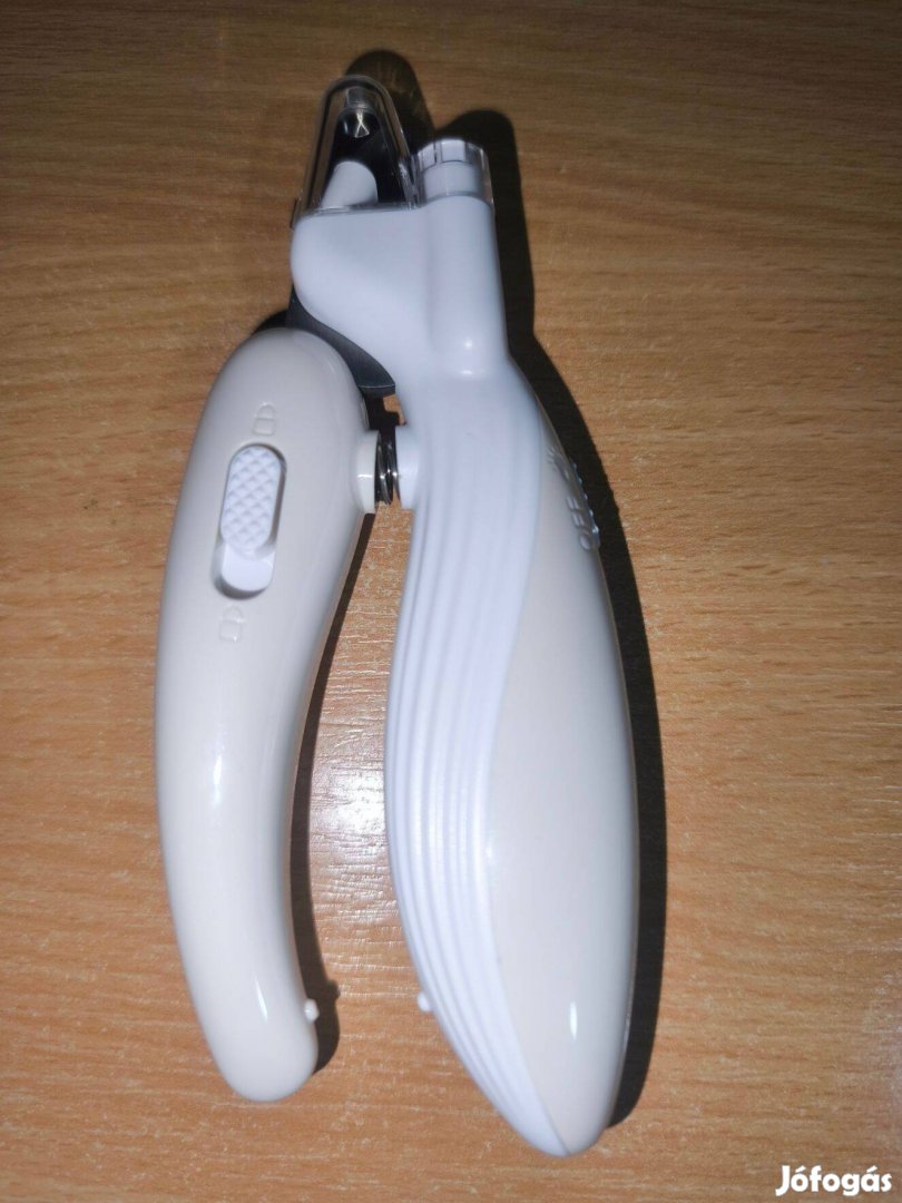 Új cica macska kisállat karomvágó olló - LED lámpával,