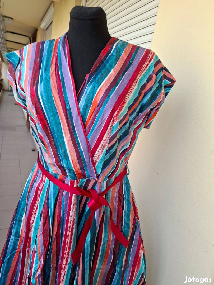 Új cimkés,Cloret London M-es pamut női ruha