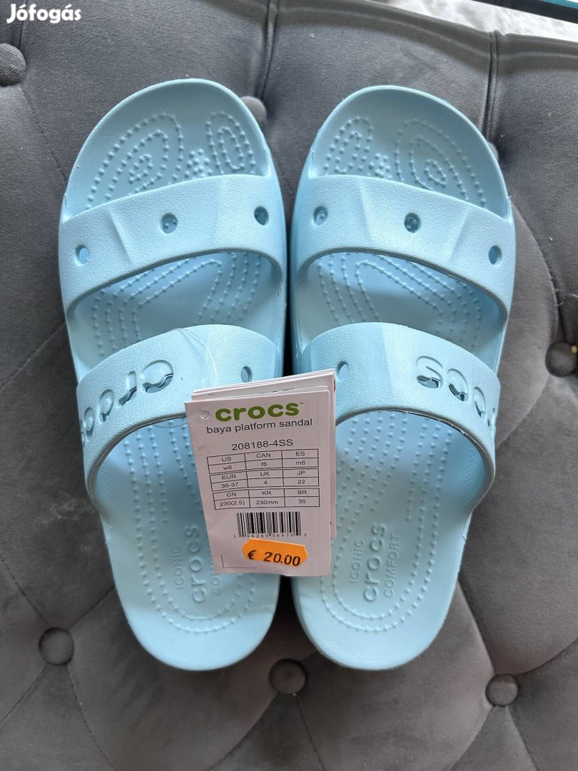 Új cimkes Crocs papucs w6 méretben 