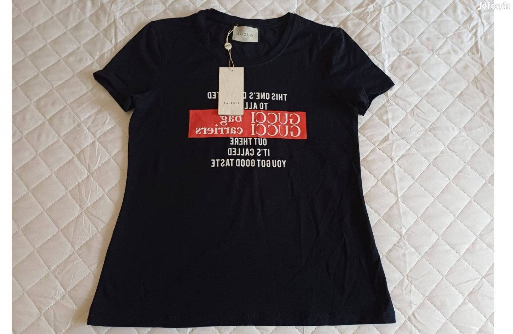 Új címkés Gucci elegáns női póló L-es