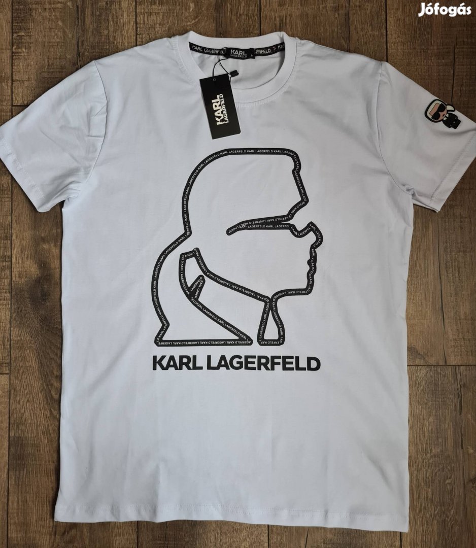 Új címkés Karl Lagerfeld férfi póló 