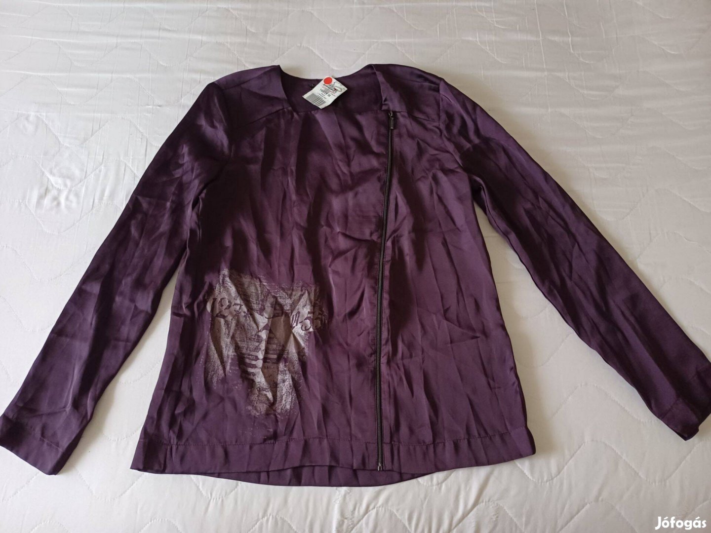 Új címkés La Mode Est Á Vous elegáns Francia felső M-es