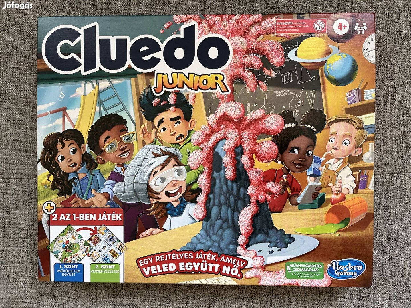 Új cluedo junior társasjáték