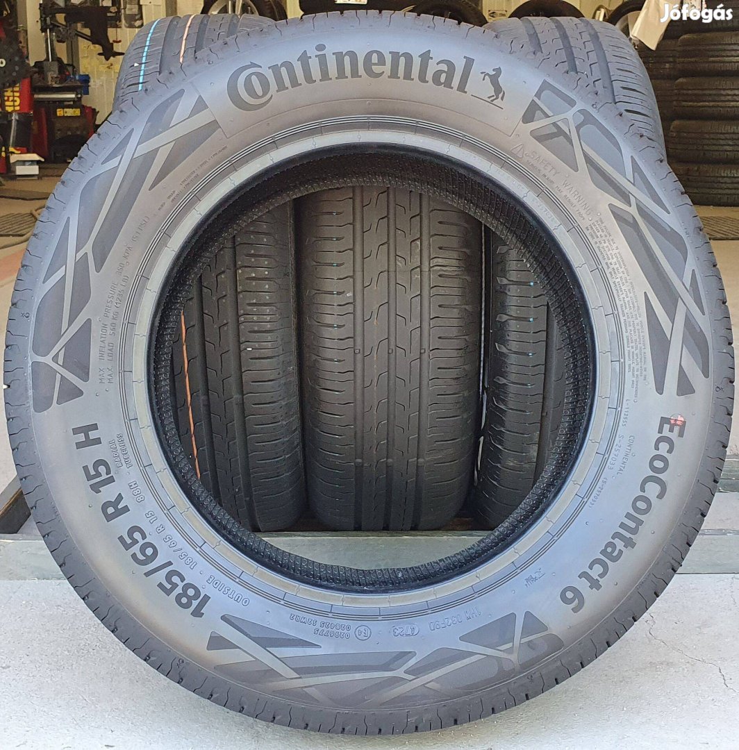 Új/demó Continental Ecocontact 185/65 R15 nyári gumi 4db 2023. /G241
