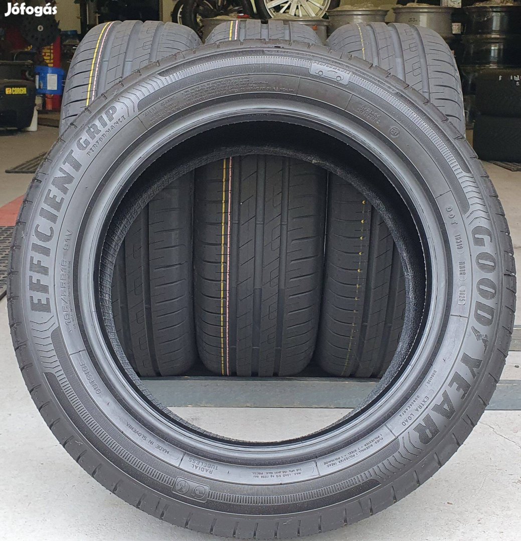Új/demó Goodyear Efficientgrip 195/55 R16 nyári gumi 4db 2025