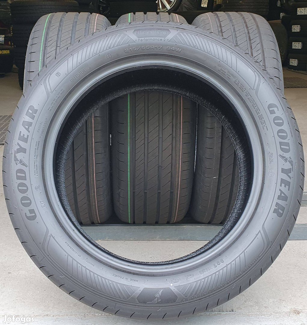 Új/demó Goodyear Efficientgrip 215/55 R17 nyári gumi 4db 2024. /G385