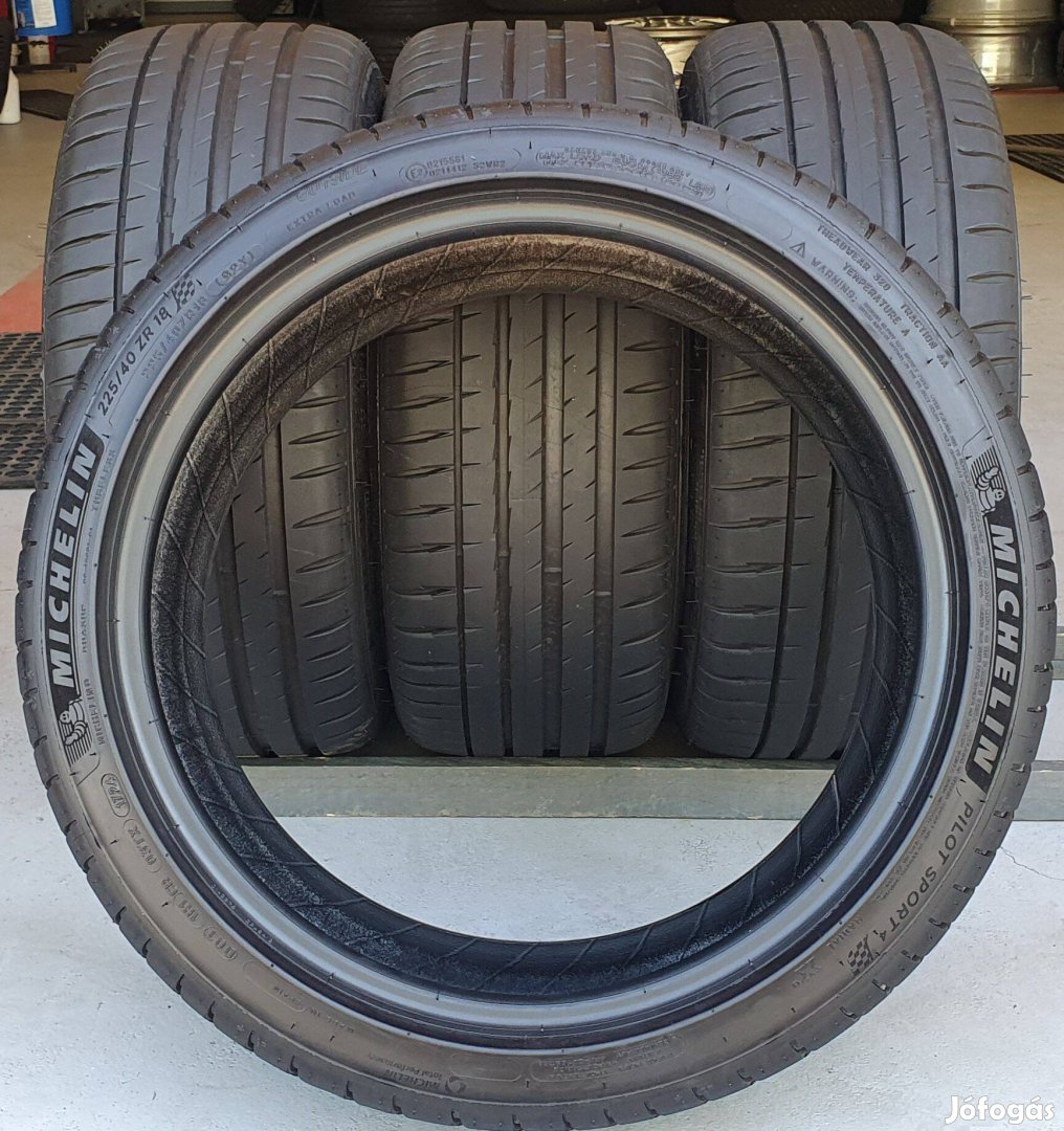 Új/demó Michelin Pilot Sport 225/40 R18 nyári gumi 4db 2024. /G399