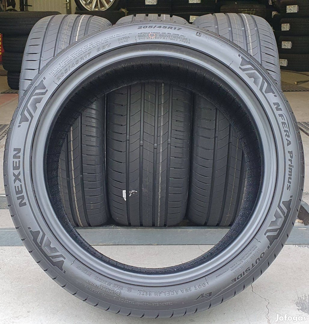 Új/demó Nexen Nfera Primus EV 205/45 R17 nyári gumi 4db 2024. /G367