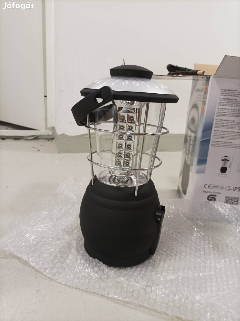 Új dinamós LED kempinglámpa (Home CL 36L)