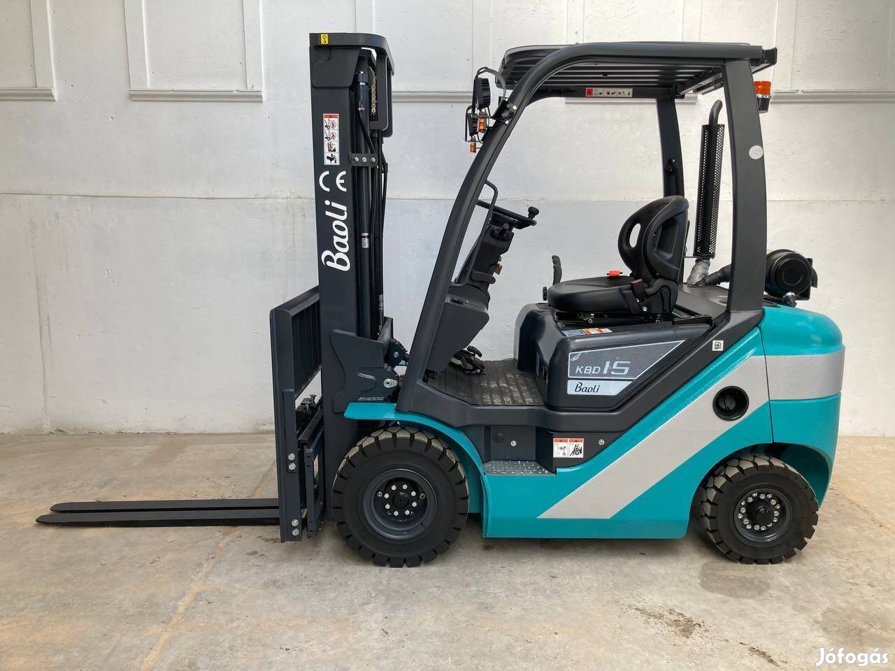 Új dízel targonca Baoli KBD 15+ 1.5 t teherbírás 3.3 m emelés duplex