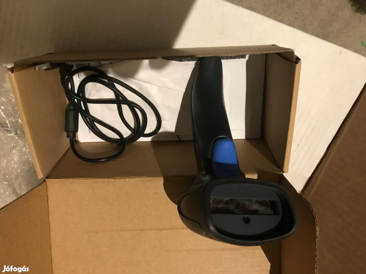 Új dobozában Datalogic q scanm töltő+akku