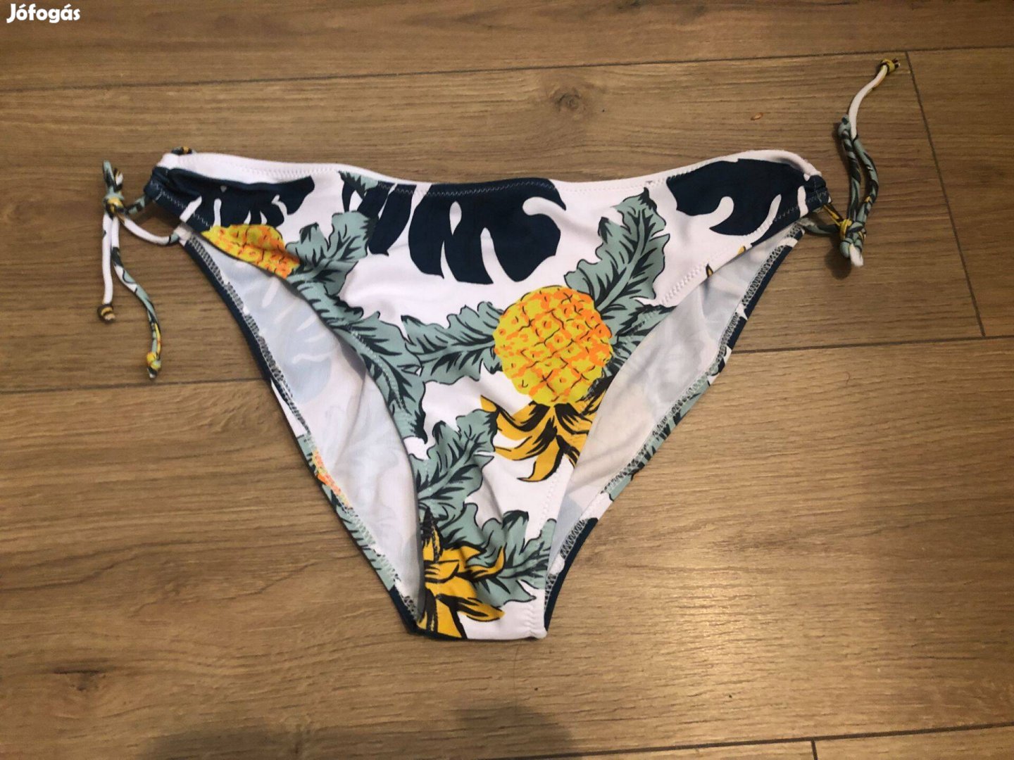 Új dzsungel hawaii ananász trópusi mintás bikini fürdőruha alsó fürdőb