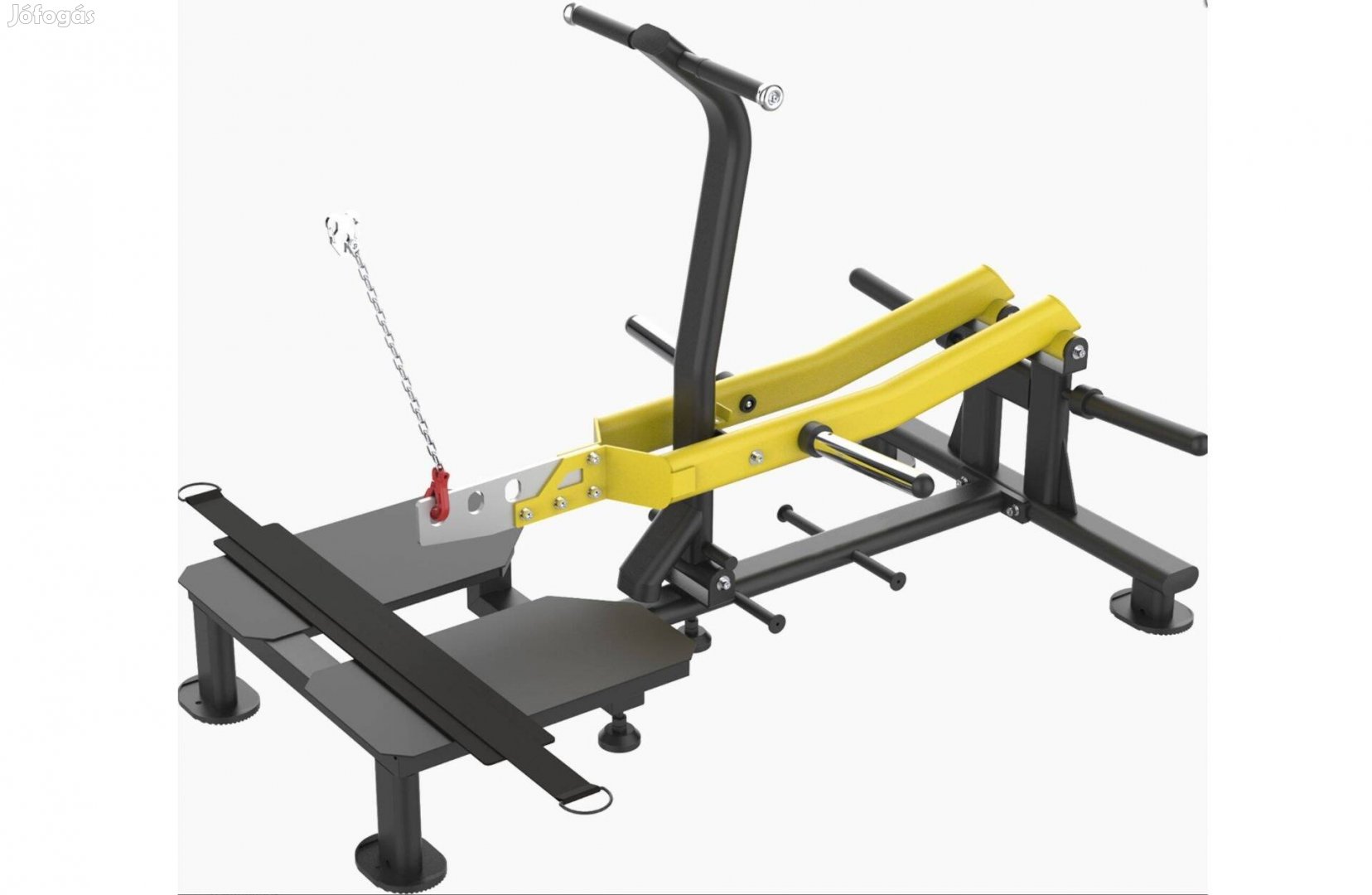 Üj edzőtermi Ironmaster Tárcsasúlyos Belt squat gép