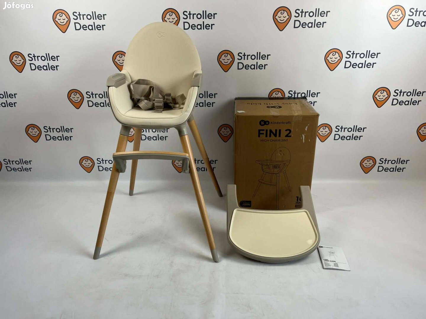 Új elegáns Kinderkraft Fini 2 etetőszék