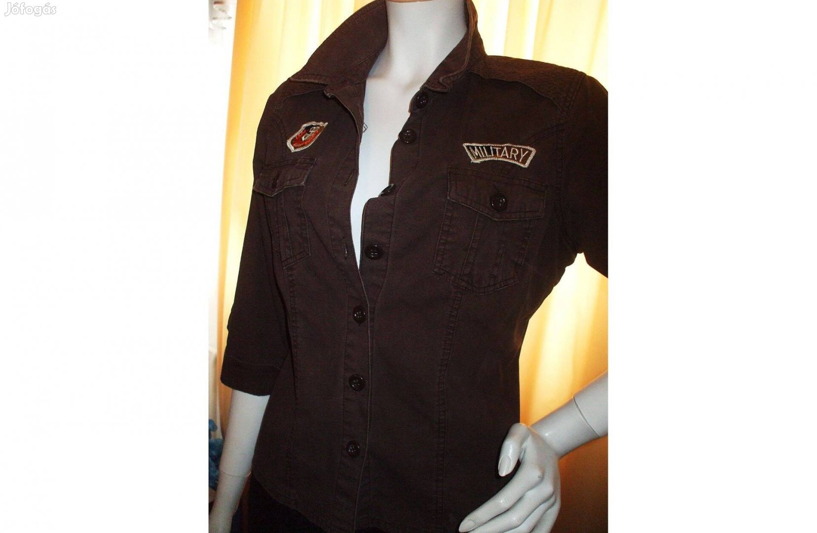 Új elegáns ,minőségi "New Look ,Military" női kis kabát ,felső