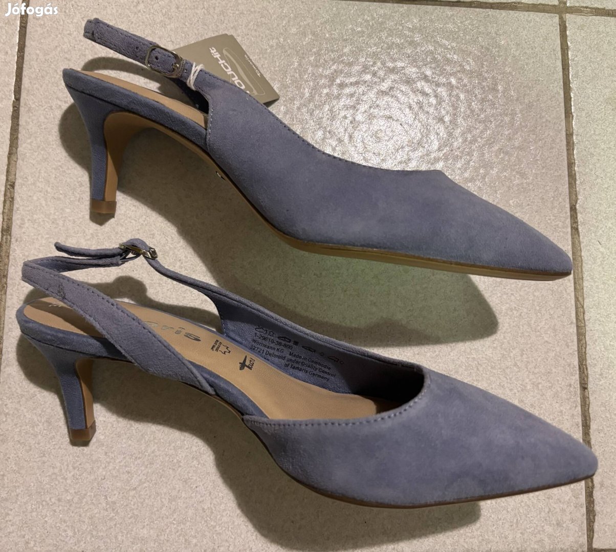 Új elegáns címkés 37-es Tamaris körömcipő