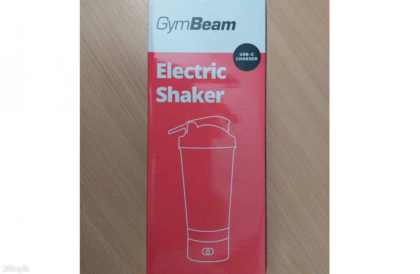 Új elektromos Gymbeam shaker, saját dobozában (súlyzó, turmix)