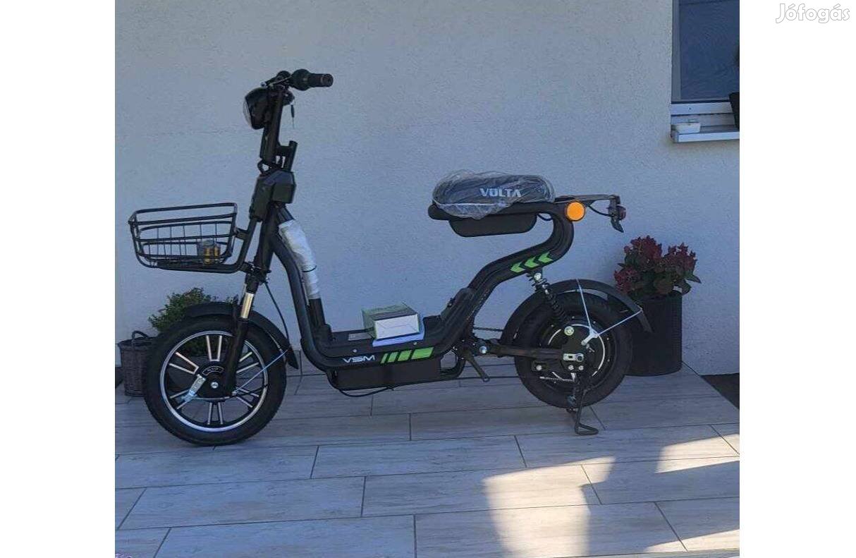 Új elektromos robogó kerékpár moped bicikli 3 év gari szállítás