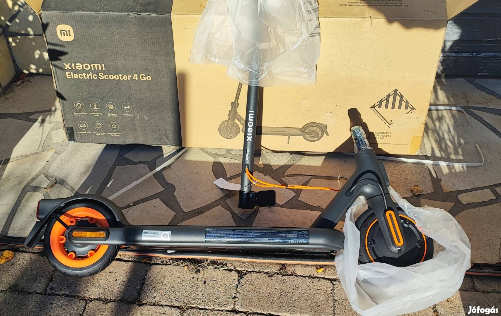 Új elektromos roller, xiaomi electric scooter 4 go 