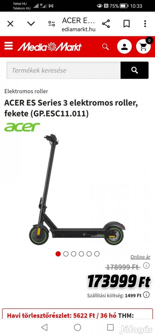 Új elektromos roller eladó 