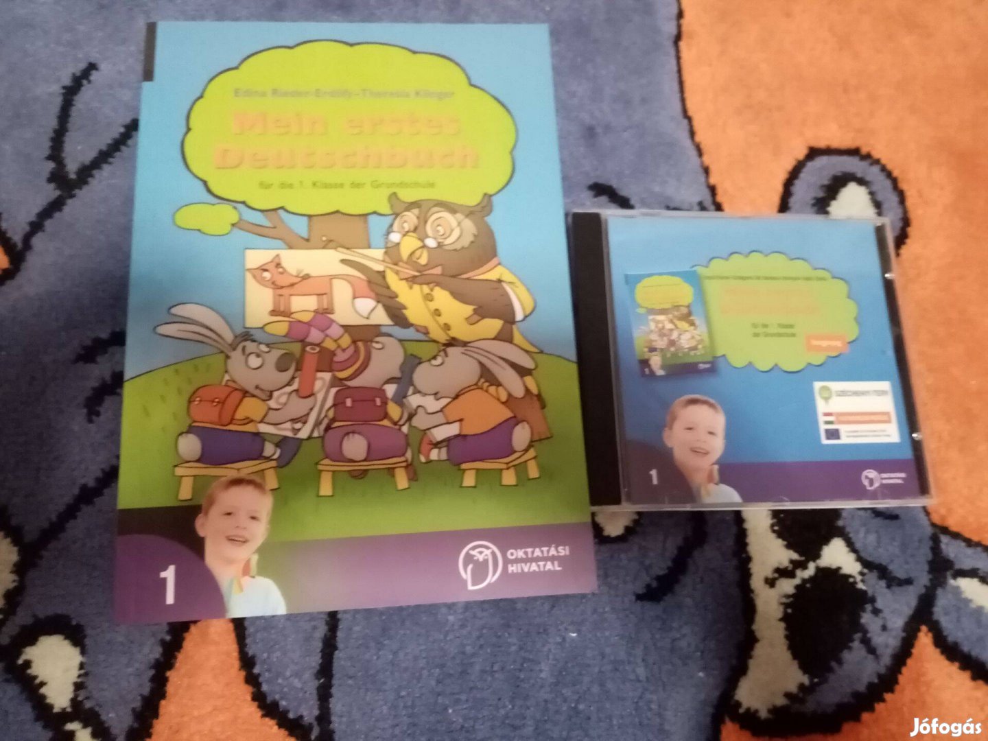 Új első osztályos német Mein erstes Edina Rieder-Erdőfy könyv+CD