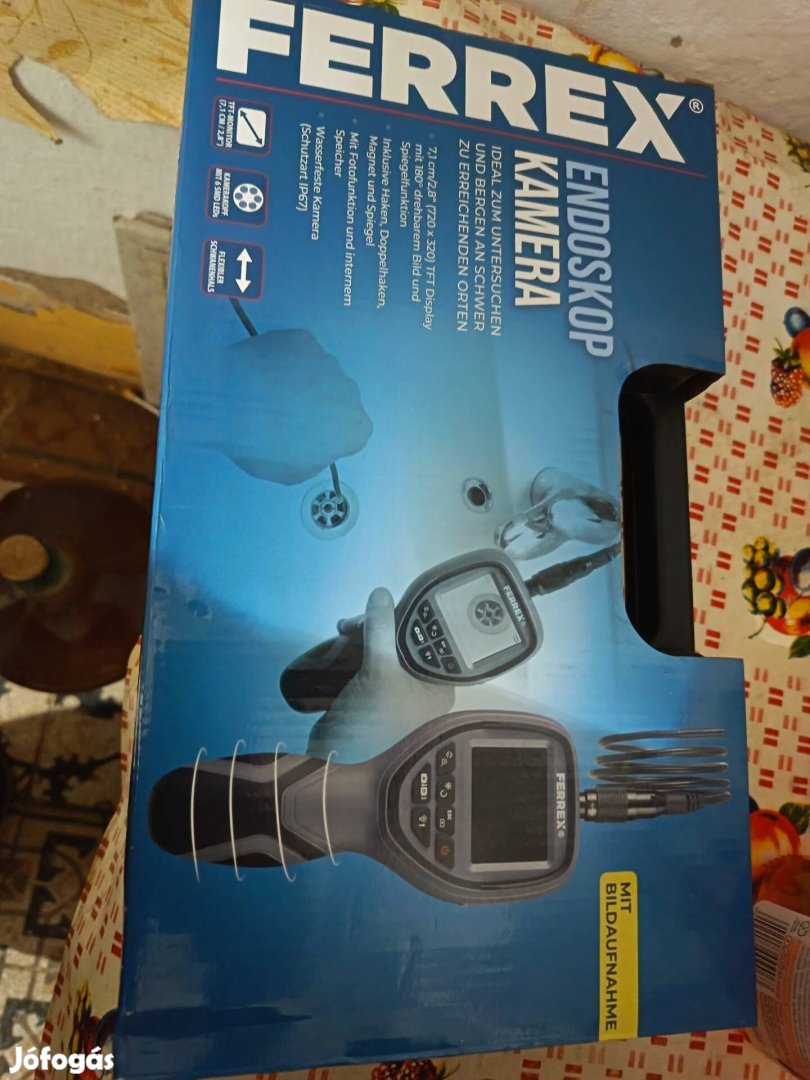 Új endoszkóp kamera eladó.