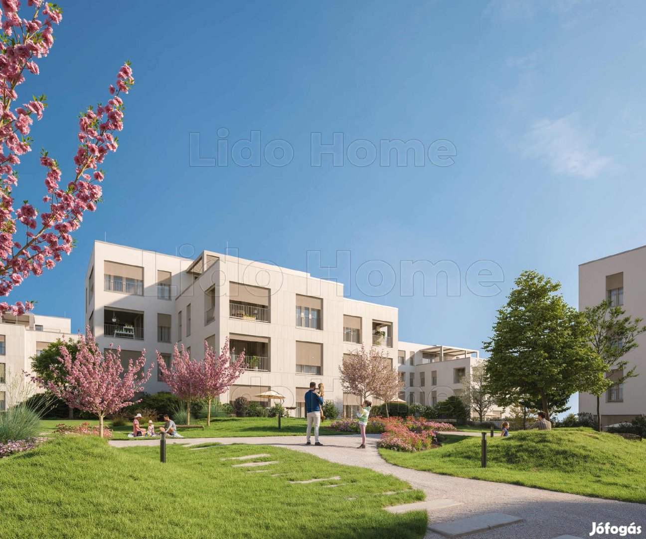 Új építésű, 2 szobás luxuslakás Balatonfüreden!