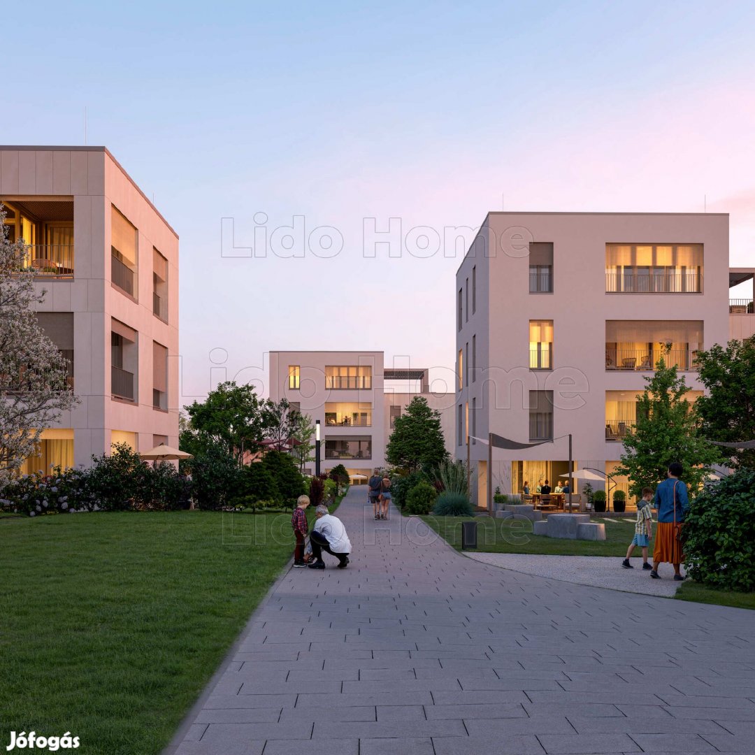 Új építésű, 2 szobás luxuslakás Balatonfüreden!