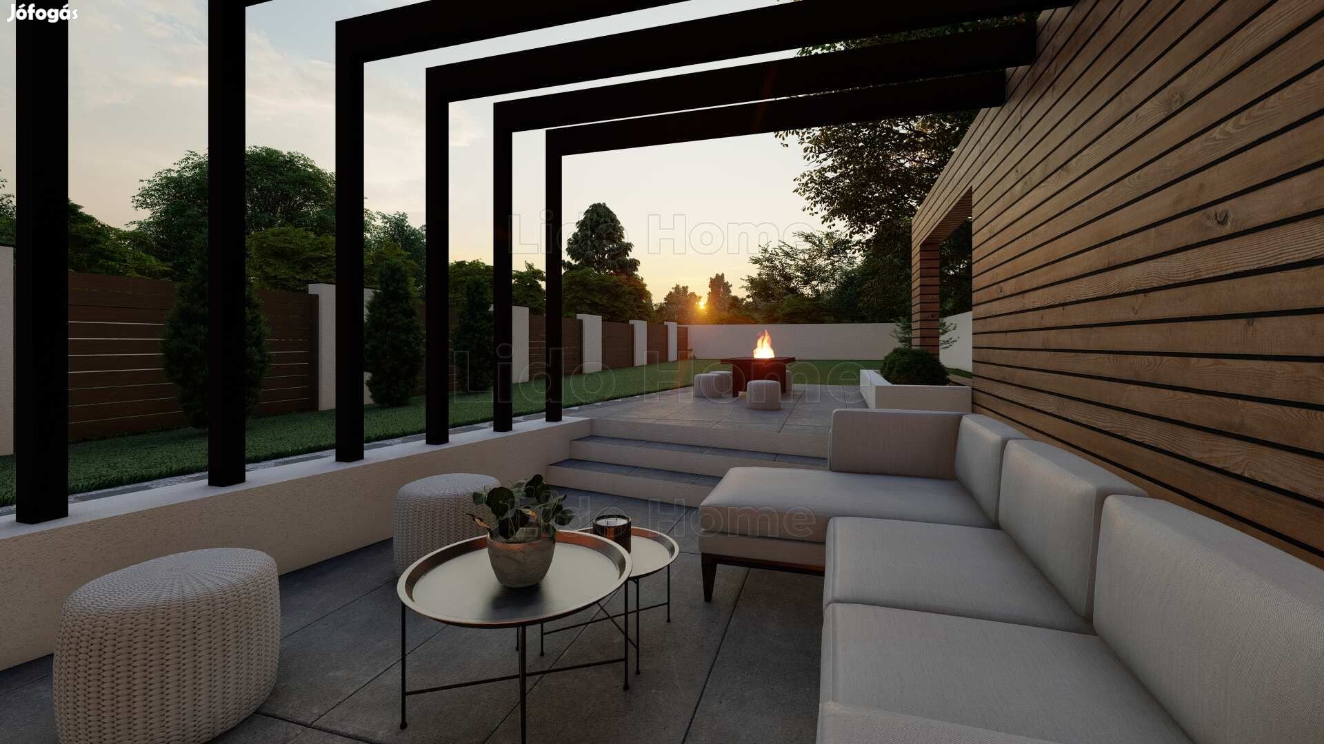 Új építésű, luxus ikernyaraló Balatonakarattyán!