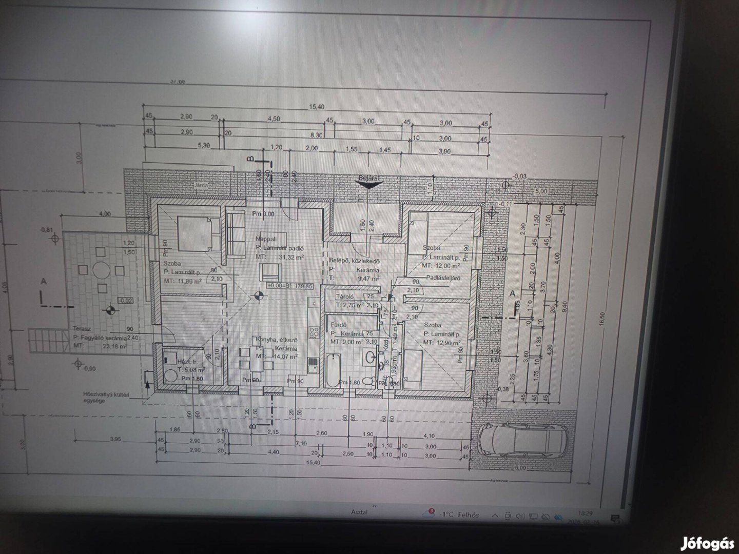 Új építésű családi ház