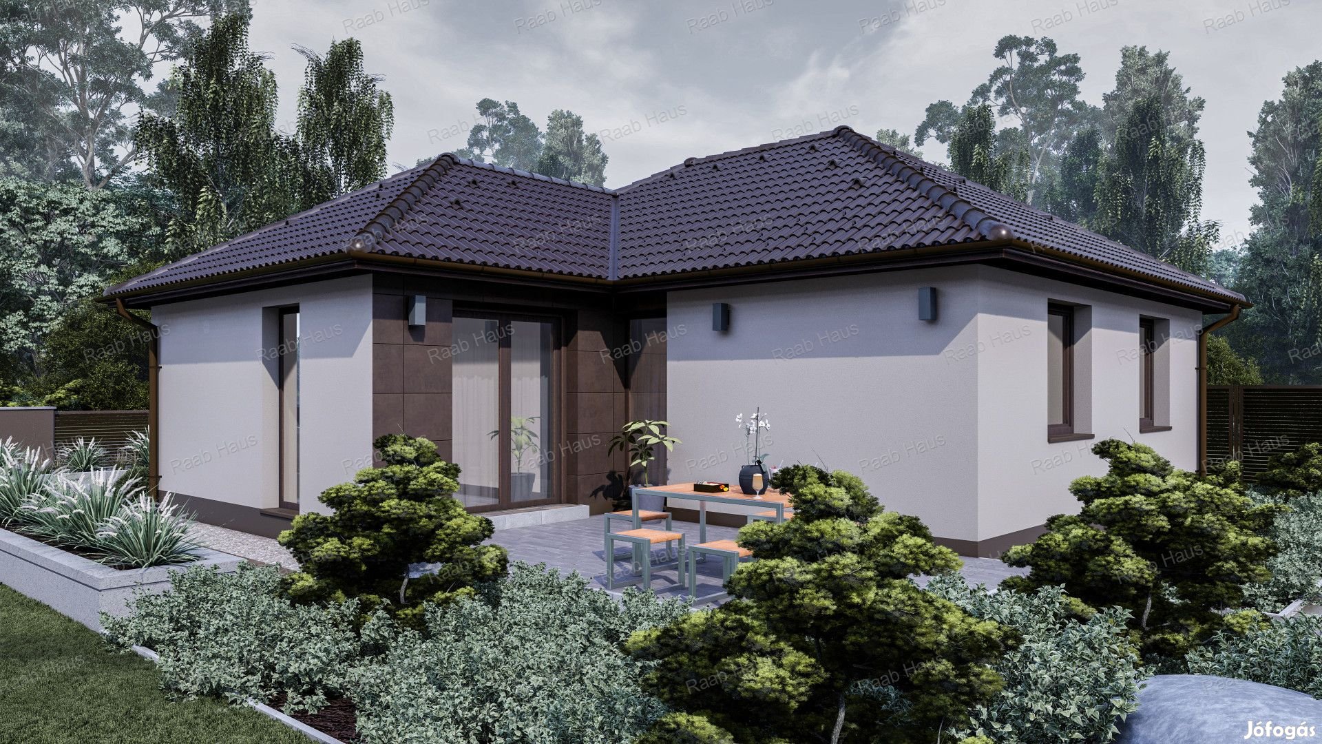 Új építésű családi ház kedvező áron lefoglalható Győr mellett,CSOK+