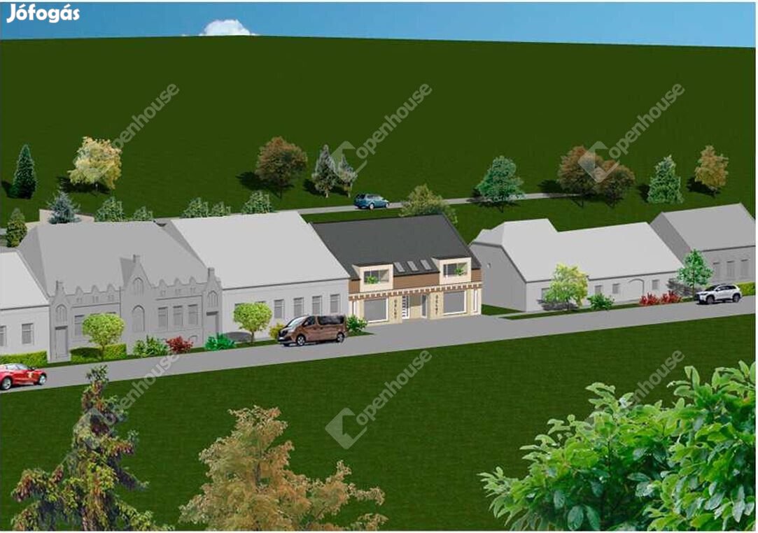 Új építésű lakások és üzletek Jánossomorján