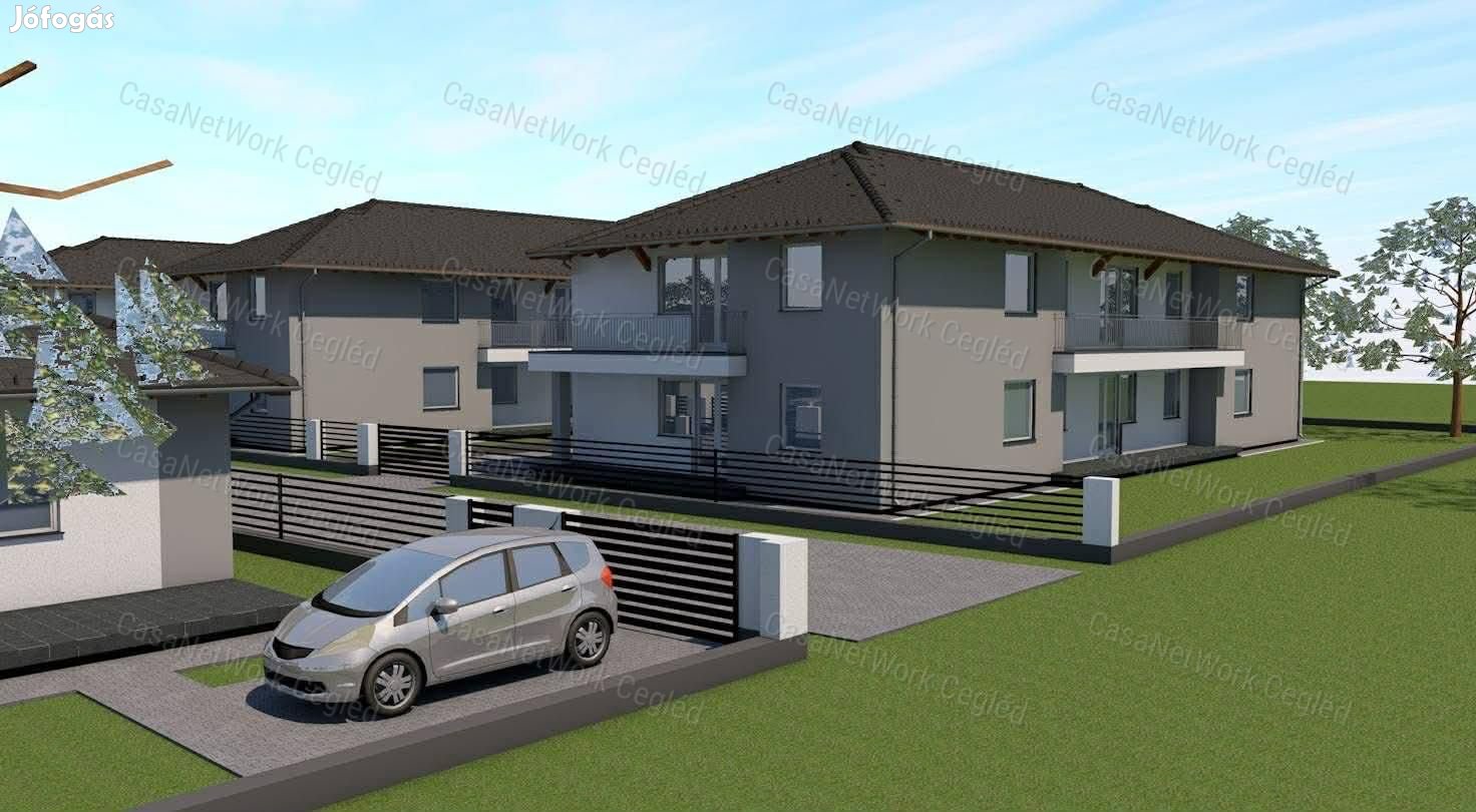 Új építésű társasházi lakások Újszászon!