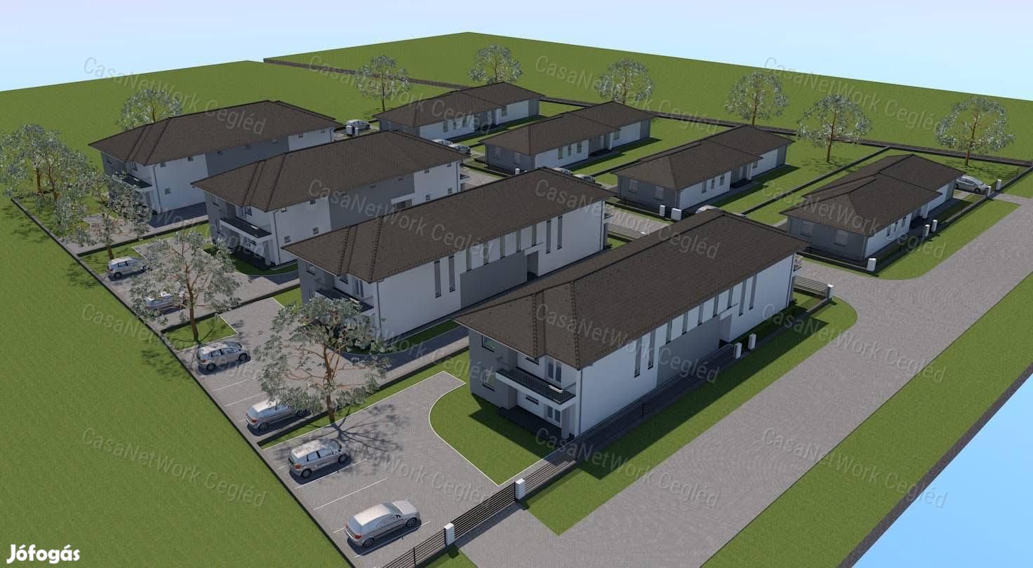 Új építésű társasházi lakások Újszászon!