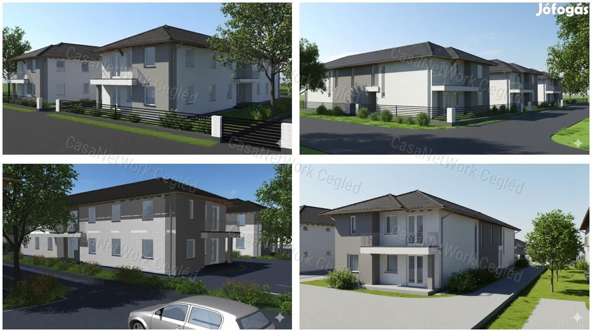 Új építésű társasházi lakások Újszászon!