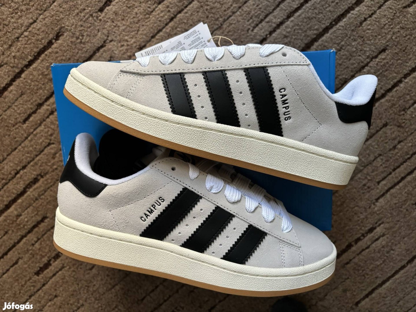 Új eredeti Adidas Campus 00S Crystal white 42-42,5Eu cipő!