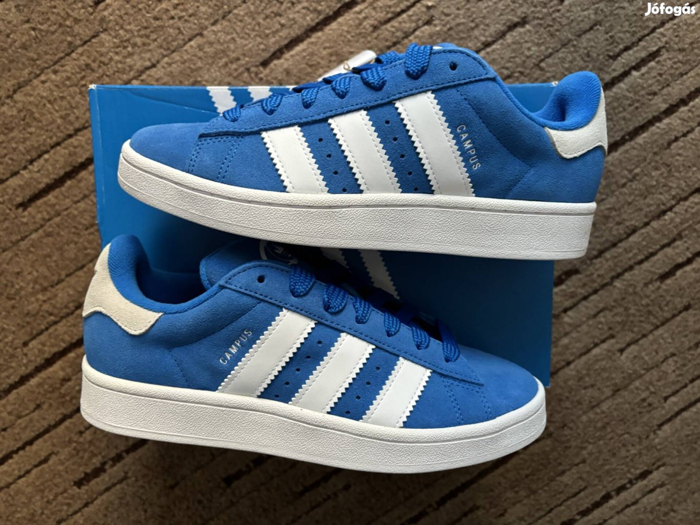 Új eredeti Adidas Campus 00S "Bird blue"-38,,-40Eu cipő!