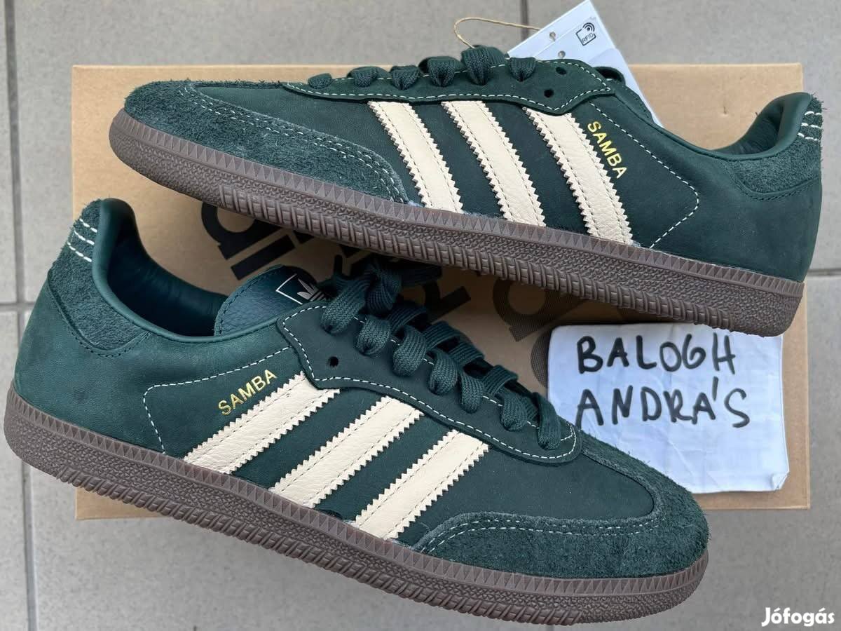 Új eredeti Adidas Samba OG Mineral green 39-41Eu cipő!