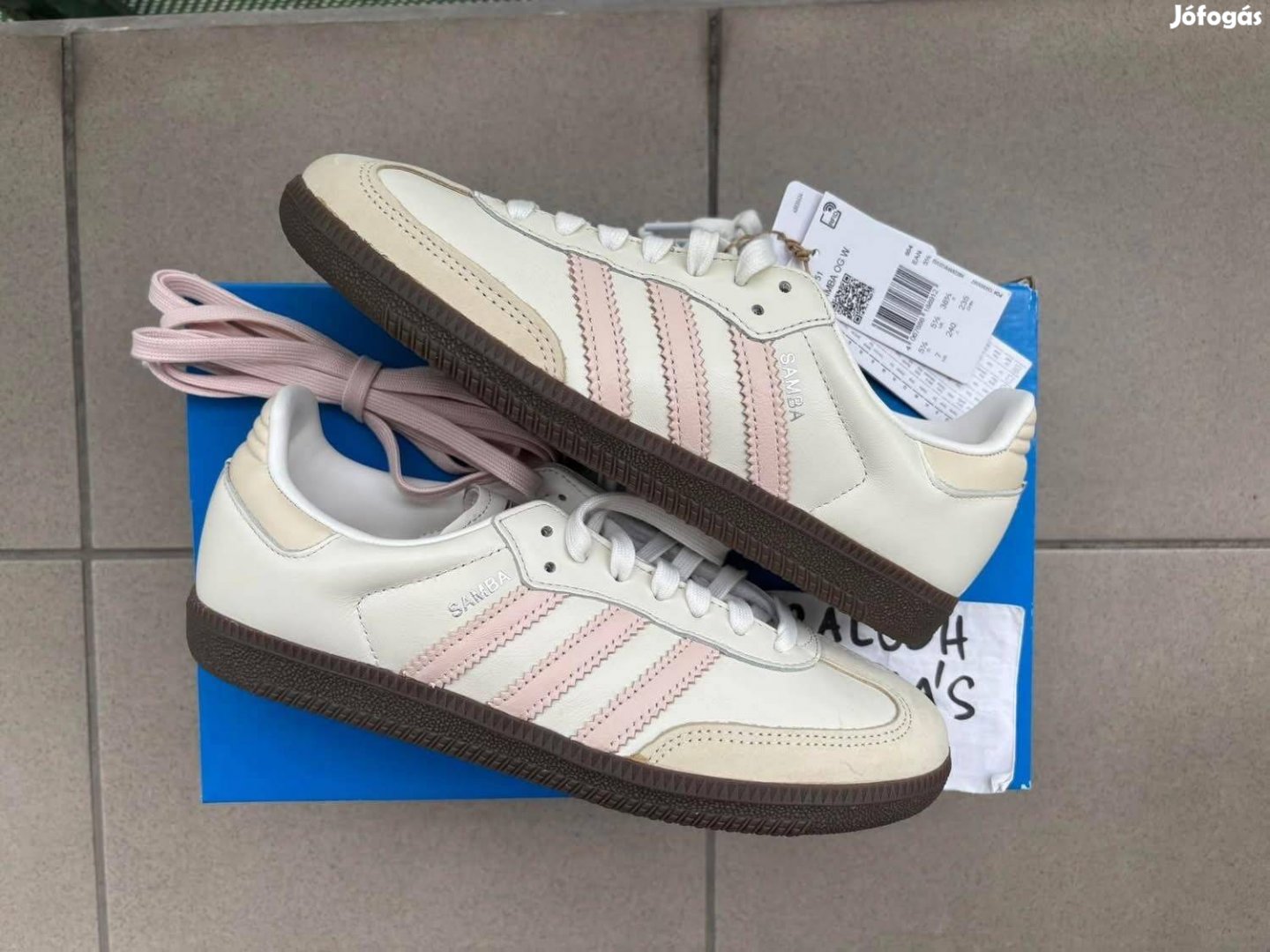 Új eredeti Adidas Samba OG "wonder Quartz"-36,5-41Eu cipő!